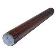 Труба круглая ТКф.100 0.6-шоколад.коричн.*2(3) RAL8017 пурал 1м.