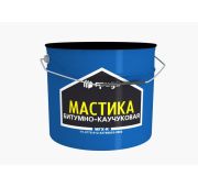 Мастика битумно-каучукова 10,0кг МГХ-К  ГРИДА (синяя тара)