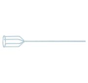 Миксер для гипсовых смесей, 80 х 530 мм, оцинкованный, шестигранный хвостовик 8 мм